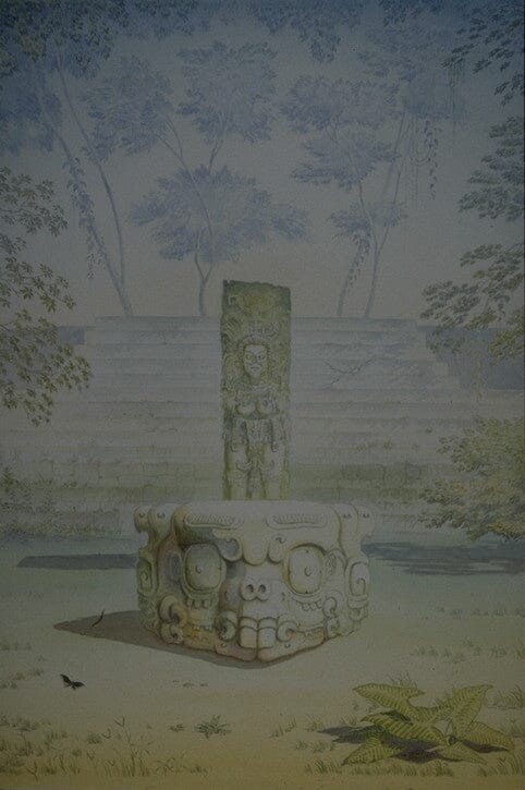 Copán: Stela D & Altar D