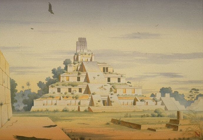 Etzná: Pyramid of Five Terraces