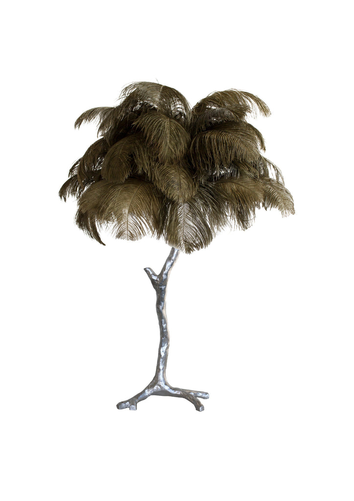 The Feather Metal Table Lamp - A Modern Grand Tour