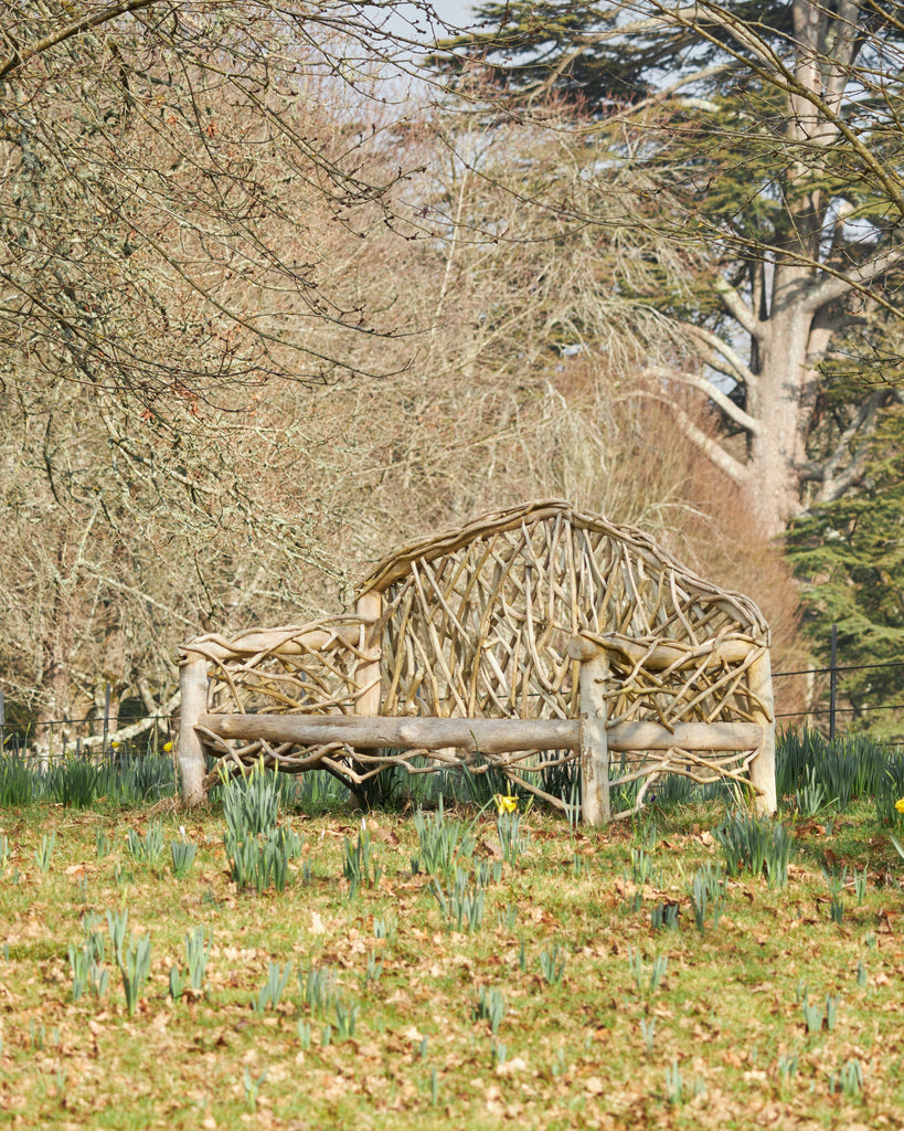 The Parnham Rustic Garden Seat