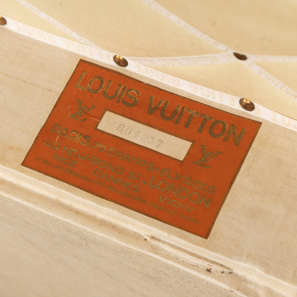 Louis Vuitton Monogram Square Hat Case, circa 1955 at 1stDibs