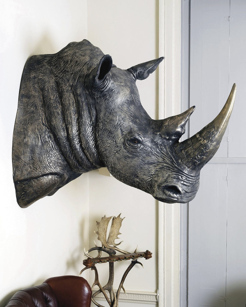 'The Golden Rhino' by James Perkins Studio - A Modern Grand Tour