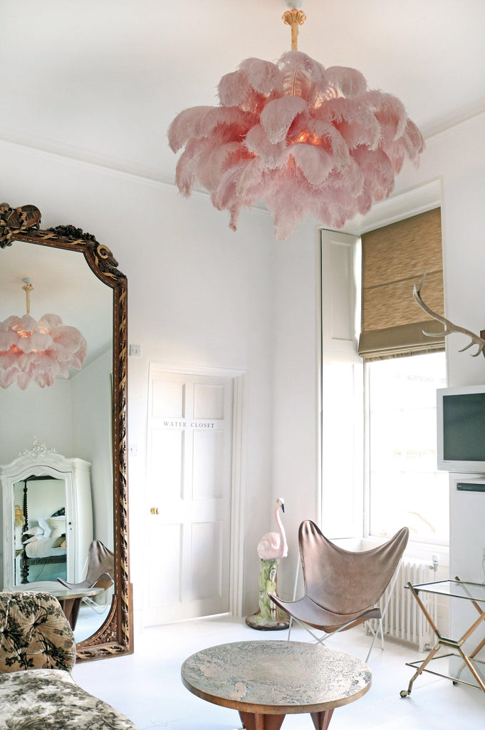 The Feather Chandelier - A Modern Grand Tour