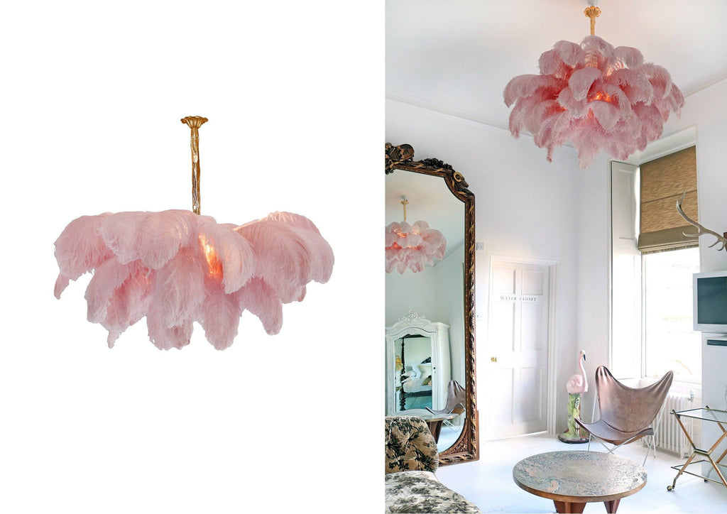 The Feather Chandelier - A Modern Grand Tour