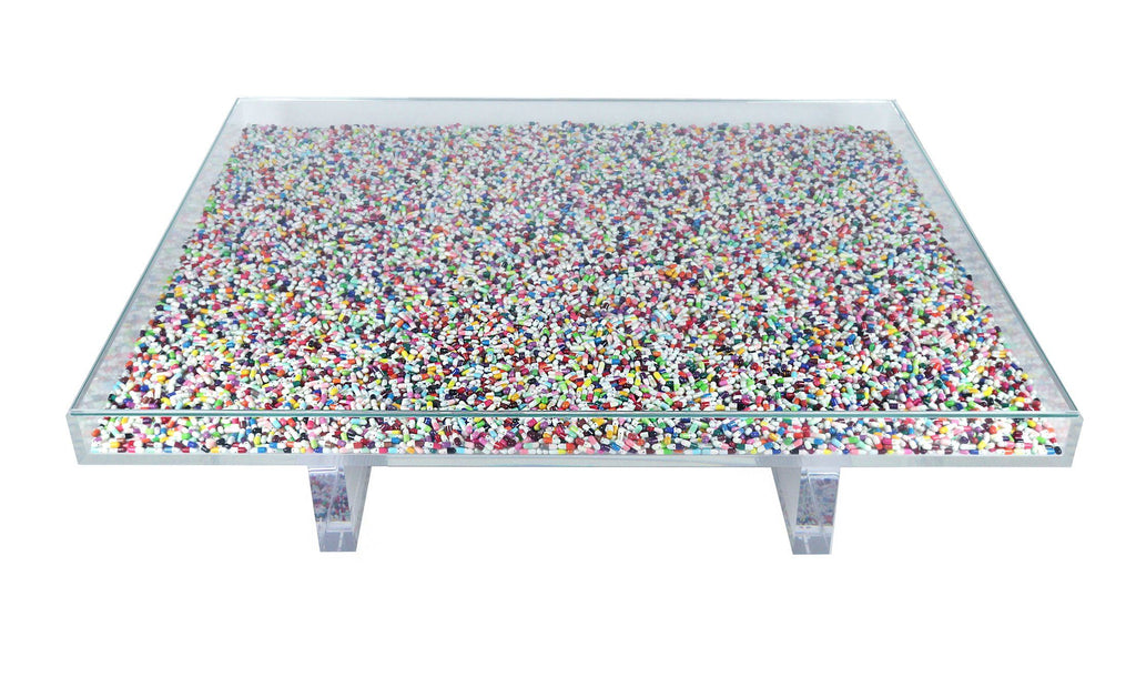 'The Happy Pill Table' by Dio Davies - A Modern Grand Tour