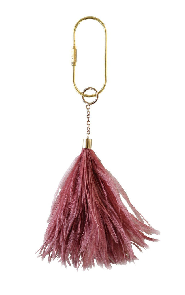 Feather Keyring in Dusk - A Modern Grand Tour