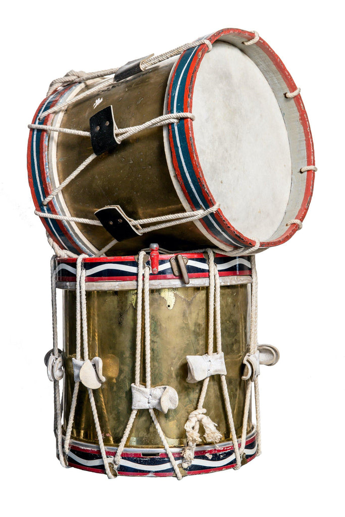 A Pair of Military Drums