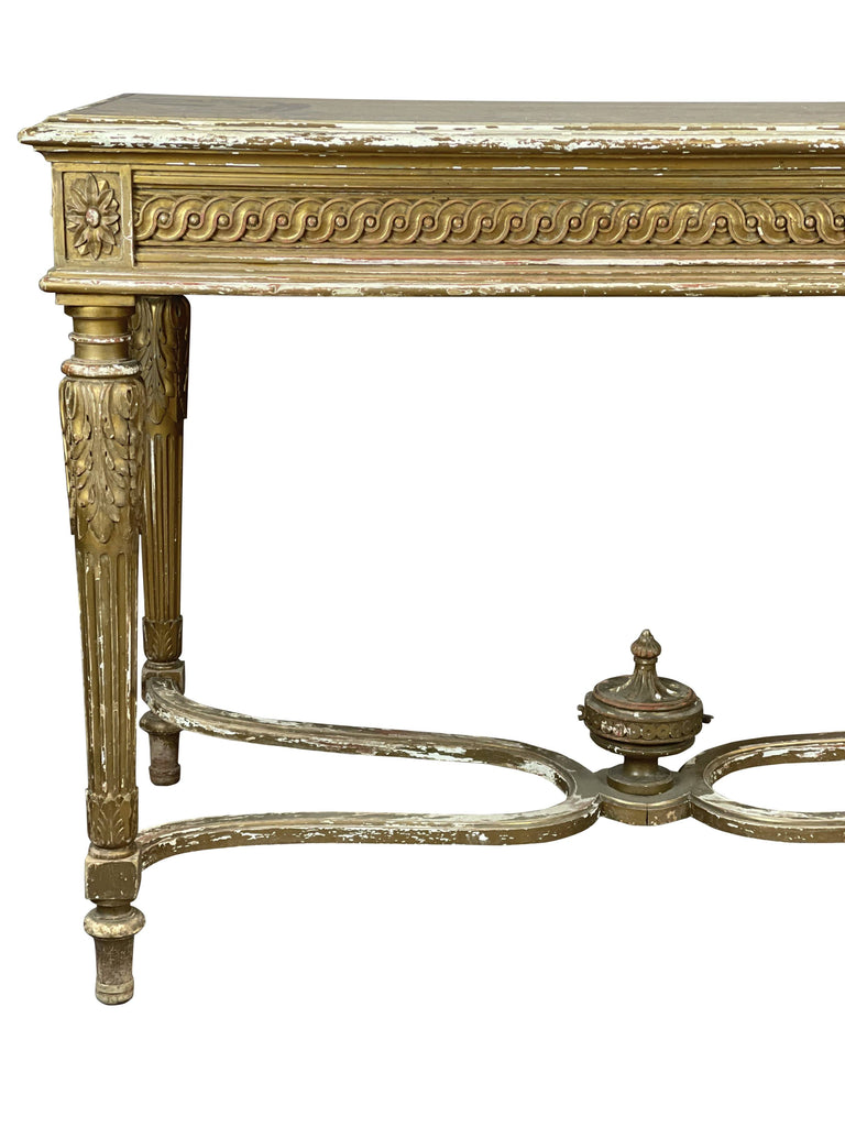 An Ornate Giltwood Table