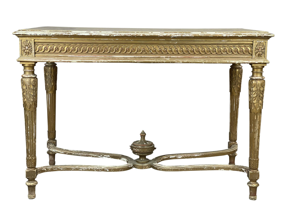 An Ornate Giltwood Table