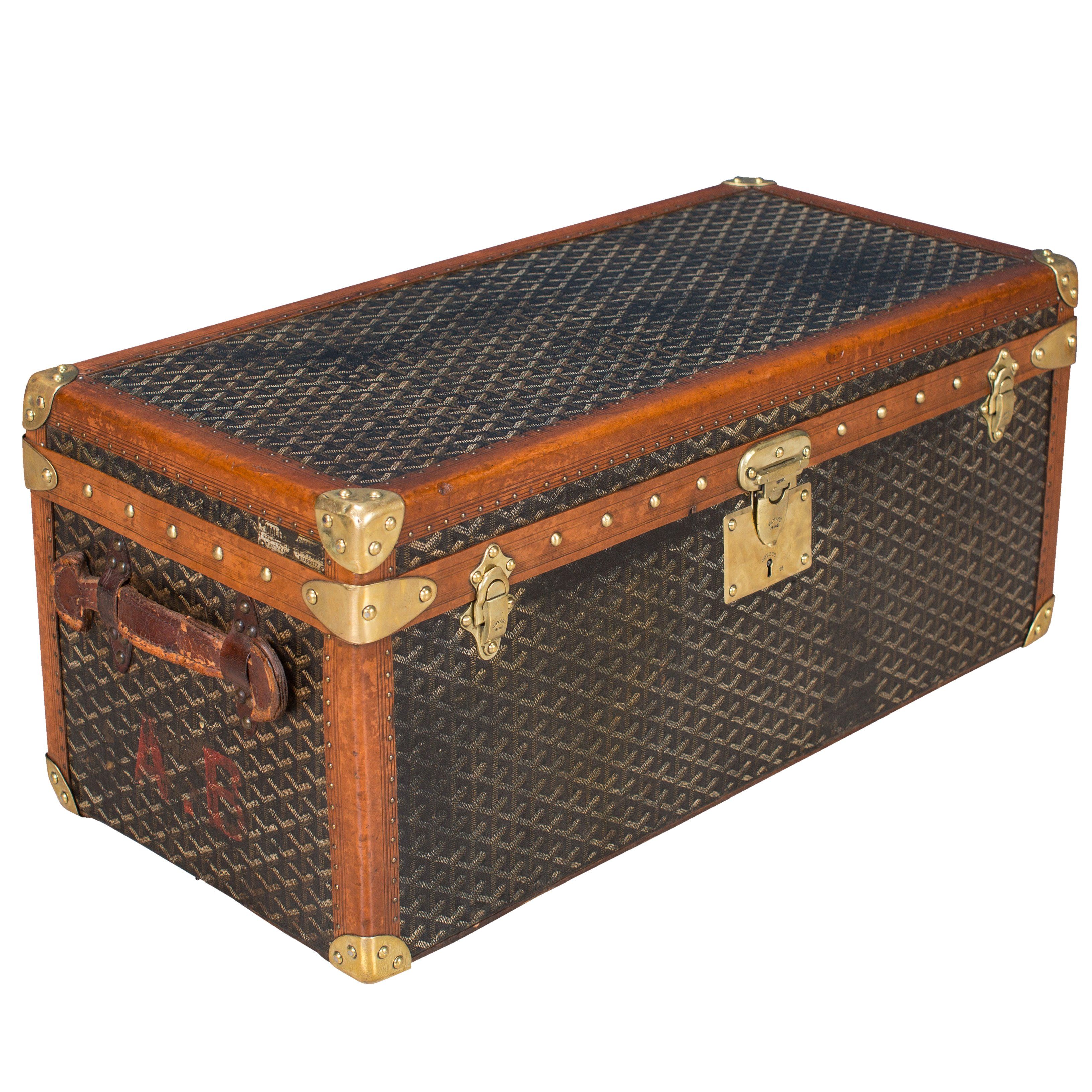 A rare Goyard shoe trunk | A Modern Grand Tour