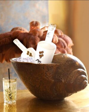 Bronze Shell Ice Bucket