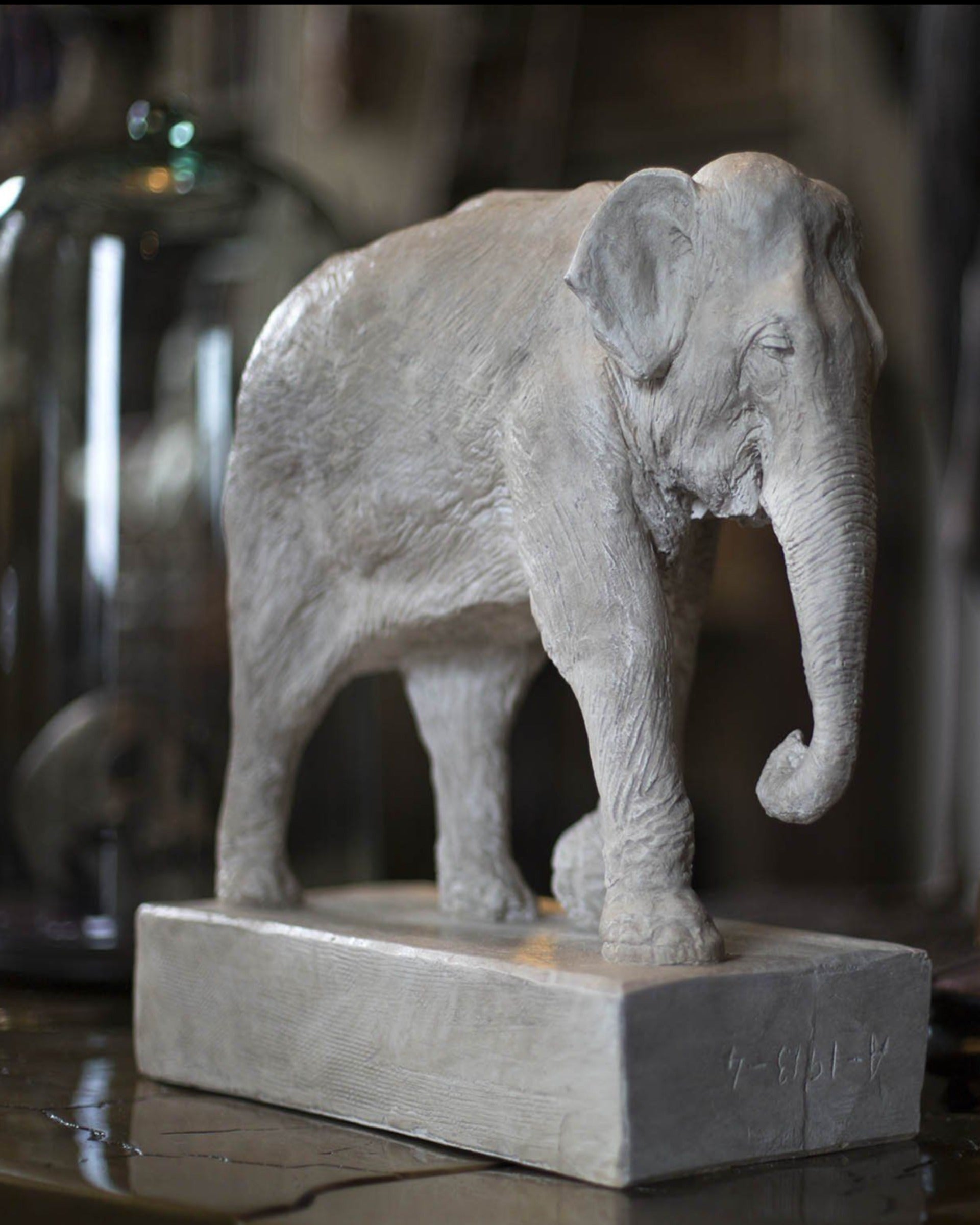 Plaster Elephant at Aynhoe Park