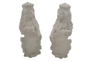 Pair of Pugin Lions