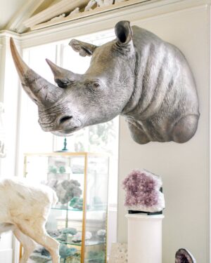 'The Golden Rhino' by James Perkins Studio