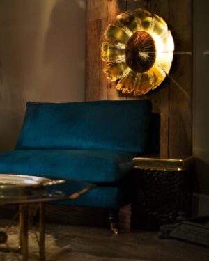 Large Aynhoe Sunflower Wall Light