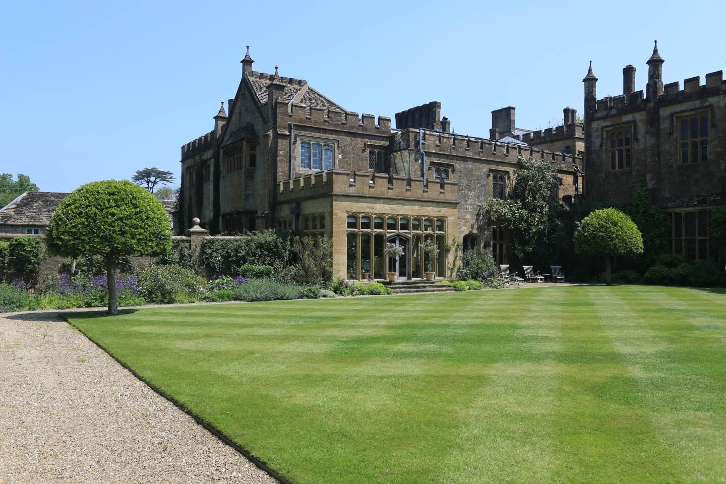 Parnham Park from the drive